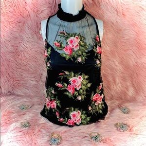 Blouse of international concepts/ black/ size M